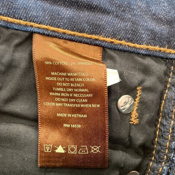 Kut from the Kloth Jeans Women's 0‎ Catherine Boyfriend Dark Blue Stretch Denim - Picture 5 of 12